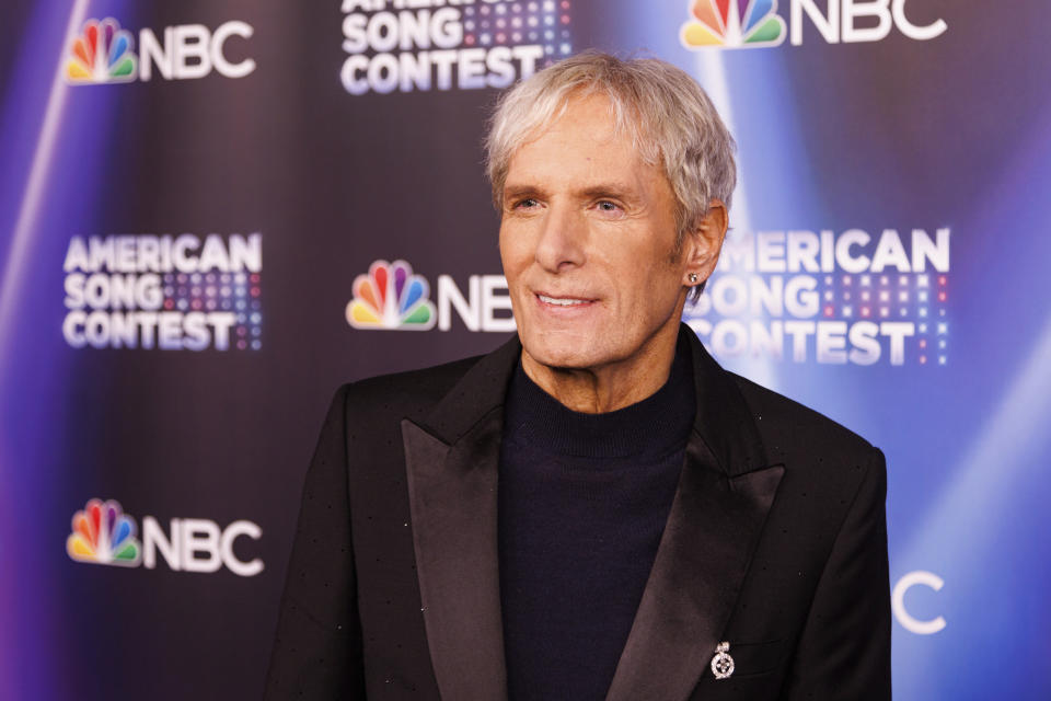 Michael Bolton arrives at the series premiere of 