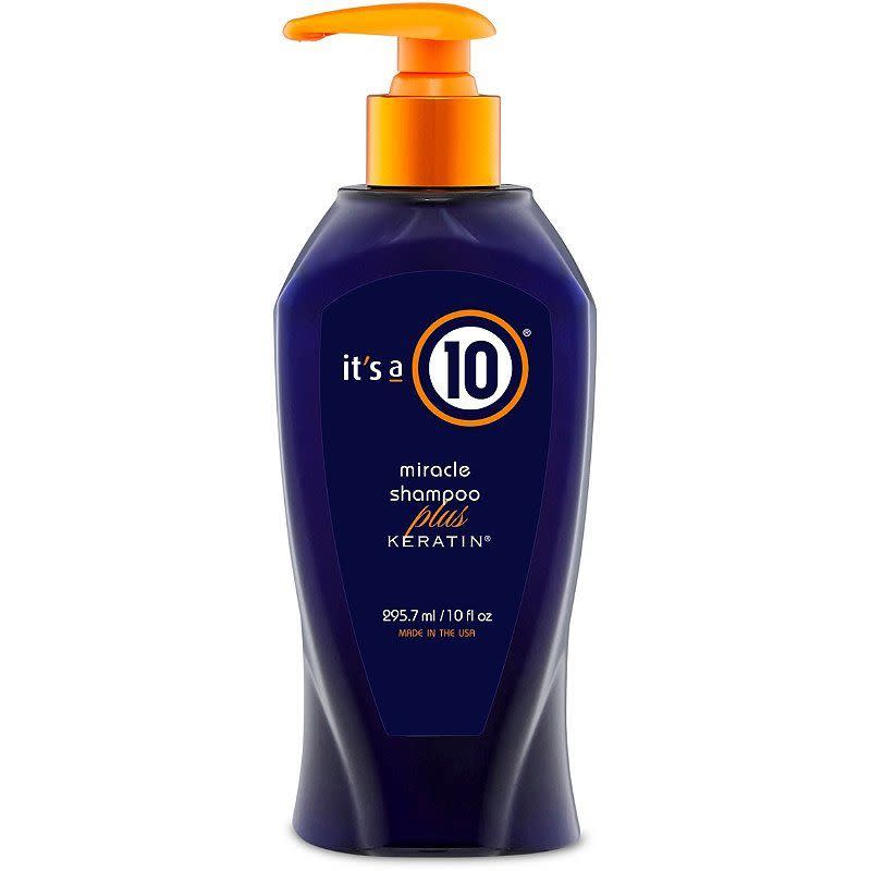 4) Miracle Shampoo Plus Keratin