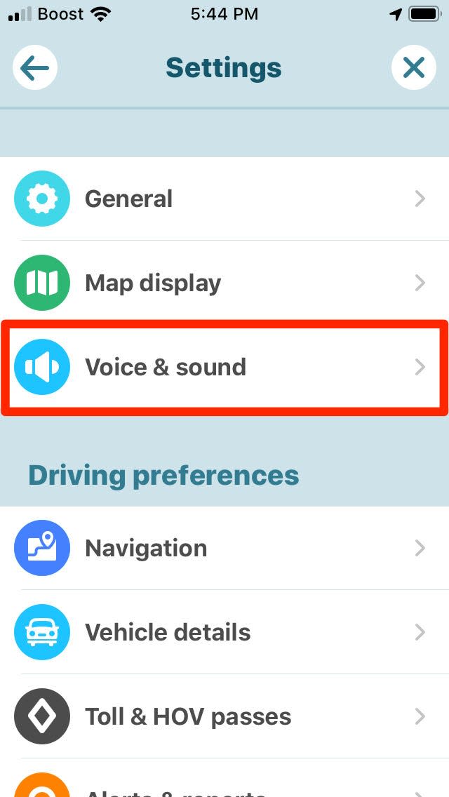 How to change voice on Waze   2