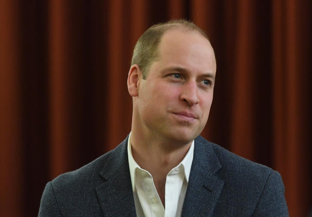 William meets new fathers and fathers-to-be at the Future Dads group [Photo: PA]