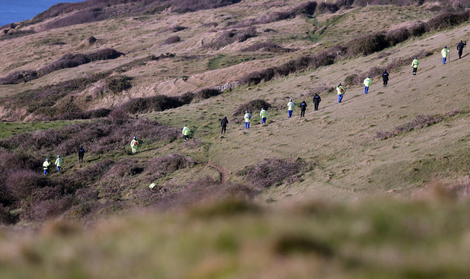 <em>Discovery – on Saturday police said they had found a body they are confident is Gaia Pope’s (Pictures: PA)</em>