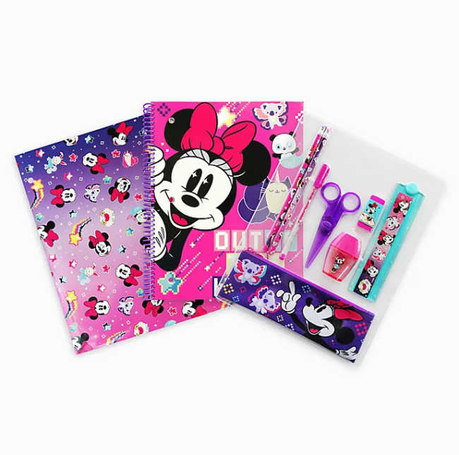 minnie mouse stationery pack