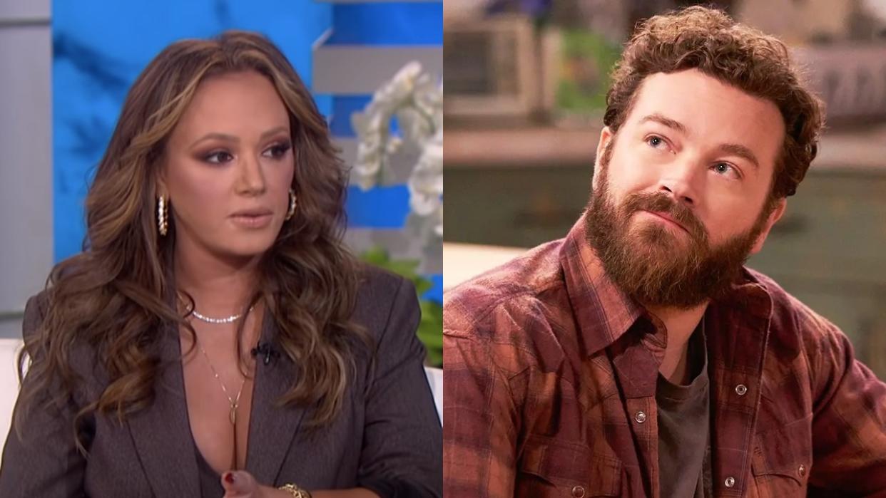  Leah Remini and Danny Masterson 