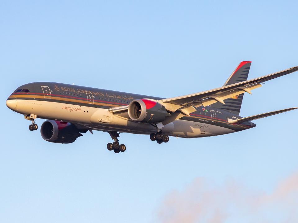 Royal Jordanian Boeing 787 Dreamliner