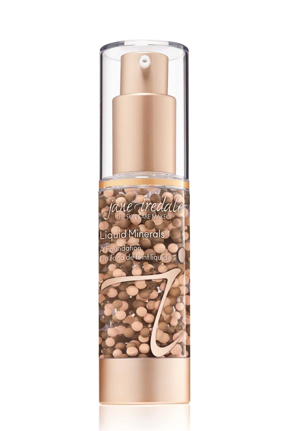 2) Jane Iredale Liquid Minerals Foundation