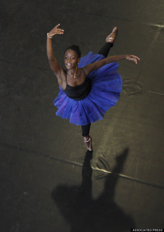 Sierra Leone-born Michaela DePrince spent her early years in an orphanage after her father was killed during the civil war in her country. After being adopted by an American family and entering the world of ballet, she was told at the age of eight that America wasn't "ready for a black girl ballerina." Despite her challenging childhood, she's gone on to win a position in ABT's preprofessional division and the Dutch National Junior Company. 