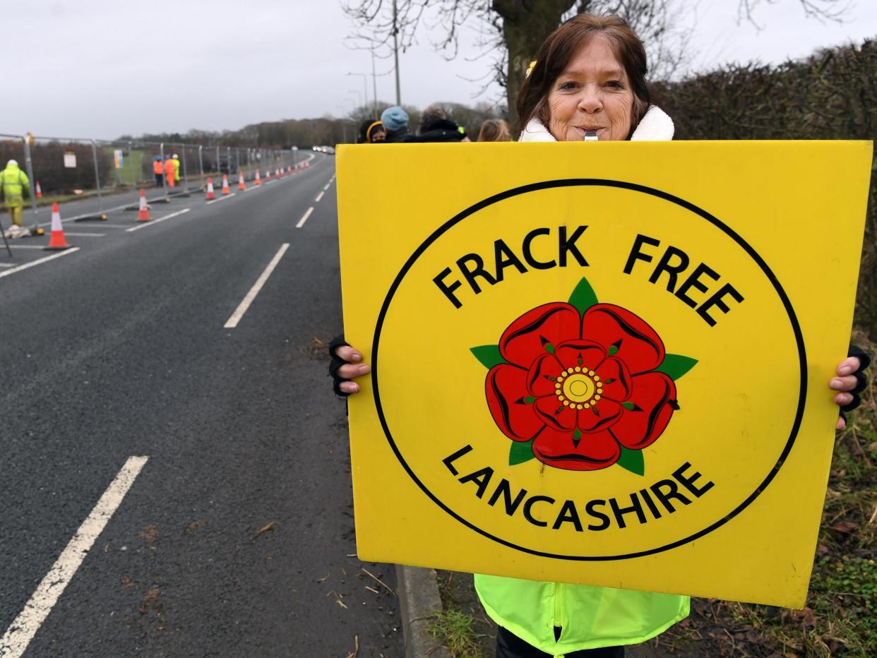 Many locals have long opposed fracking operations in Lancashire: Paul Ellis/AFP/Getty Images