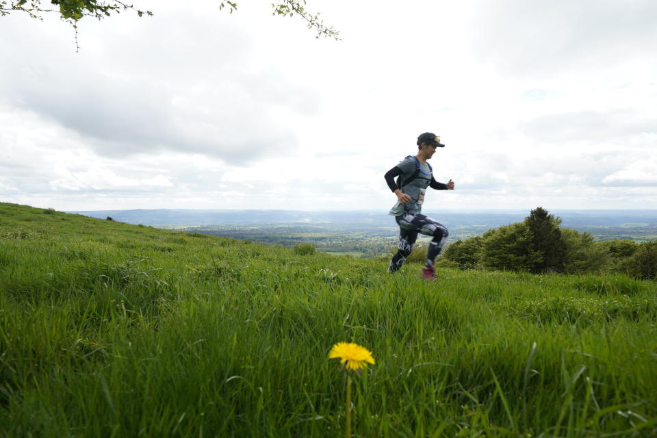 The Volvic Volcanic Experience trail race in France. (PHOTO: Volvic Asia)