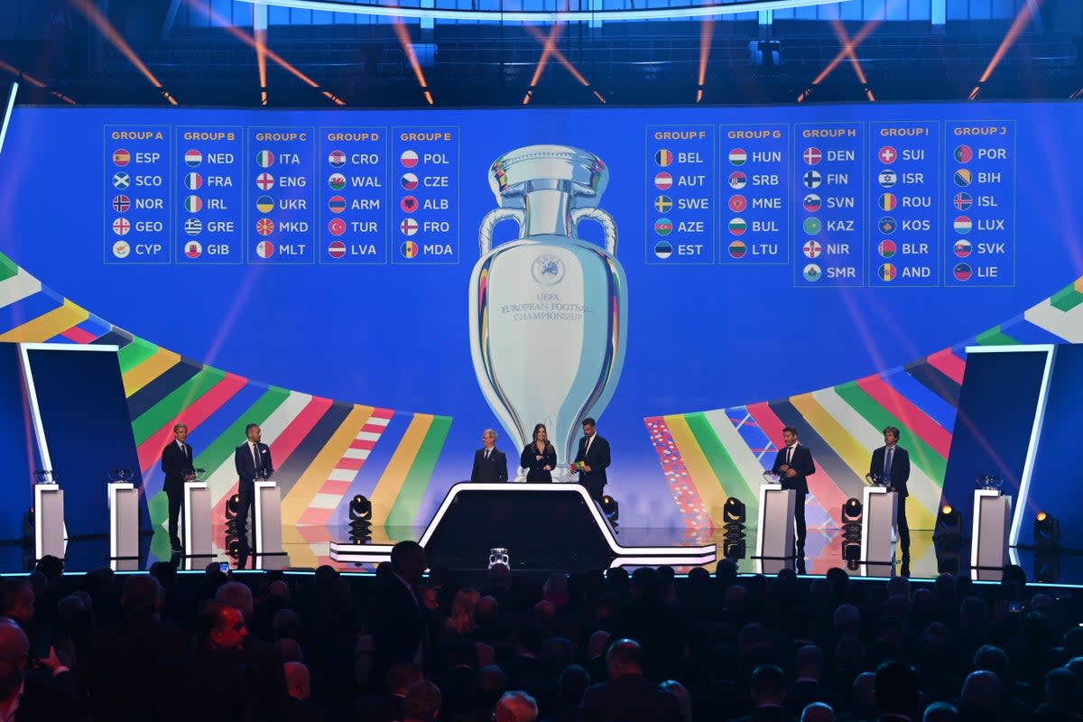 Confusion surrounds the fixture schedule for Euro 2024 (Arne Dedert/AP) (AP)