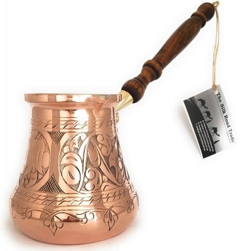 The Silk Road Trade Copper Cezve