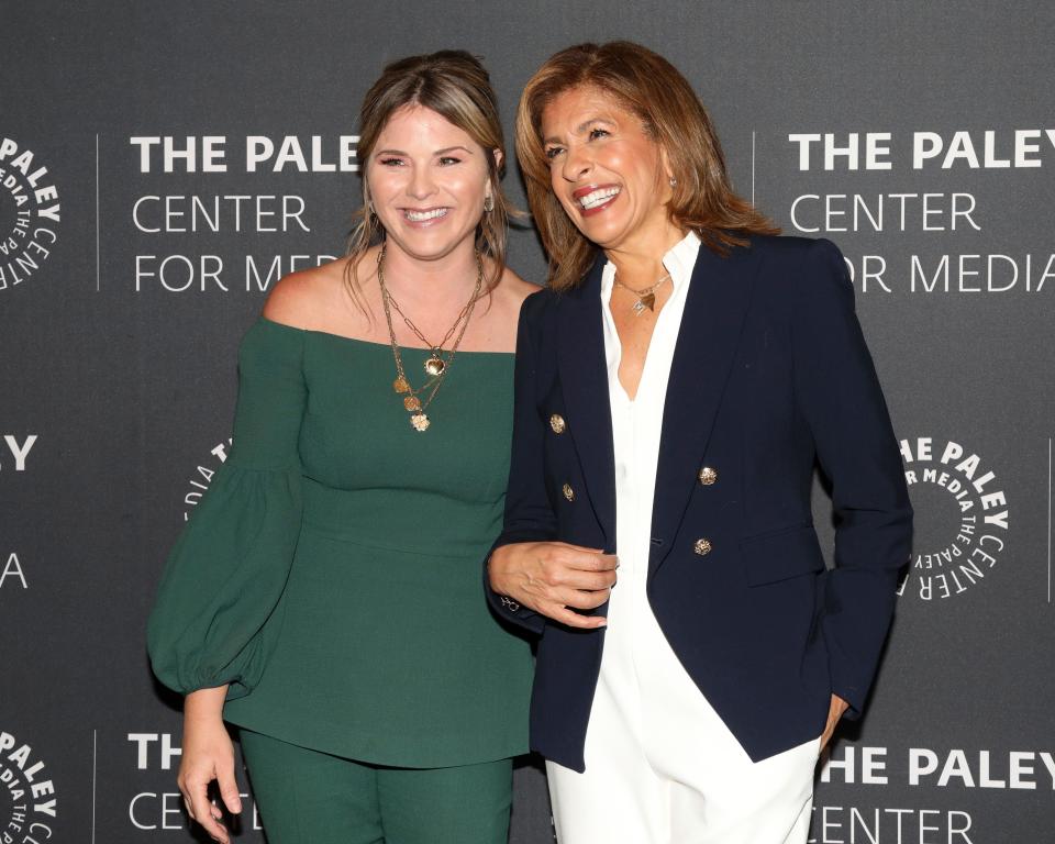 Jenna Bush Hager spoke about her love of Kennebunkport's Christmas Prelude Monday to co-host Hoda Kotb on "Today with Hoda & Jenna."