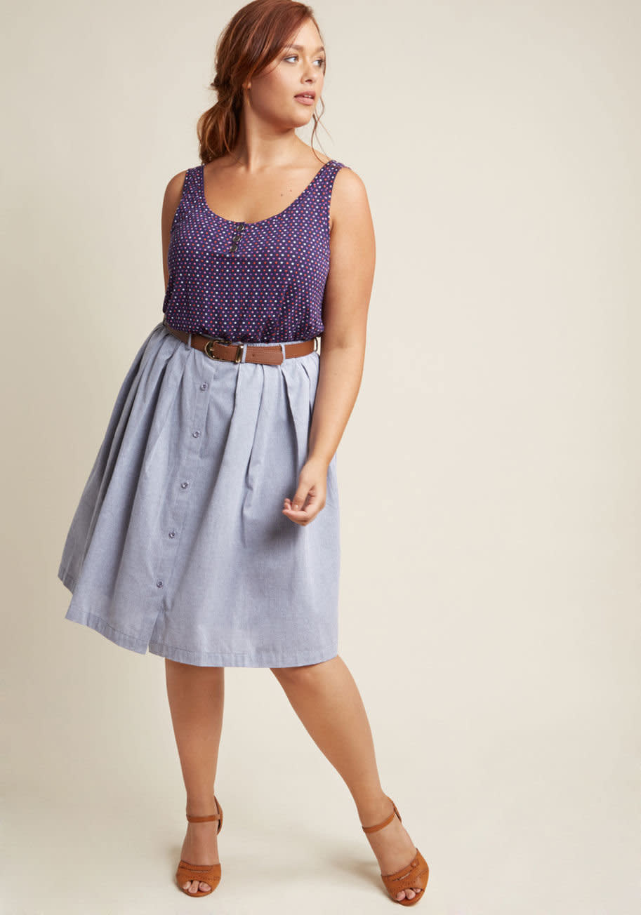 <a href="https://www.modcloth.com/shop/skirts/living-the-dream-skirt/31752.html?dwvar_31752_color=GREY&amp;cgid=skirts_131" target="_blank">Shop it at Modcloth</a>.&nbsp;