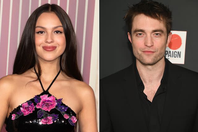 <p>VALERIE MACON/AFP via Getty; Alberto E. Rodriguez/Getty</p> Olivia Rodrigo; Robert Pattinson