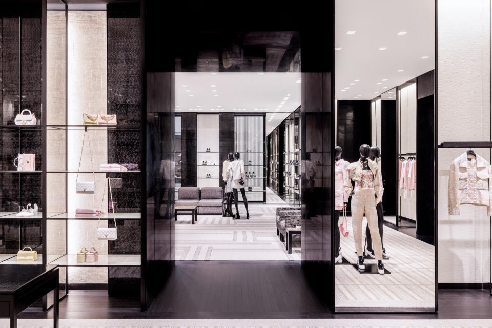 The Chanel boutique in Zhengzhou David Plaza