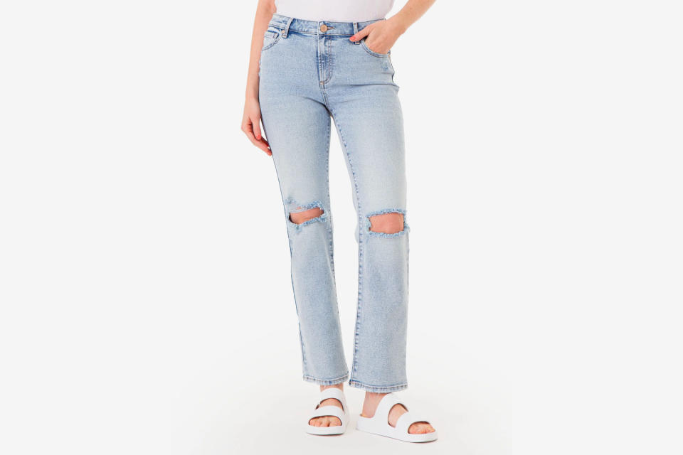 Jordache High Rise Straight Jeans