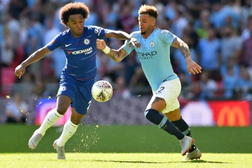 Staying put: Willian has committed his future to Chelsea