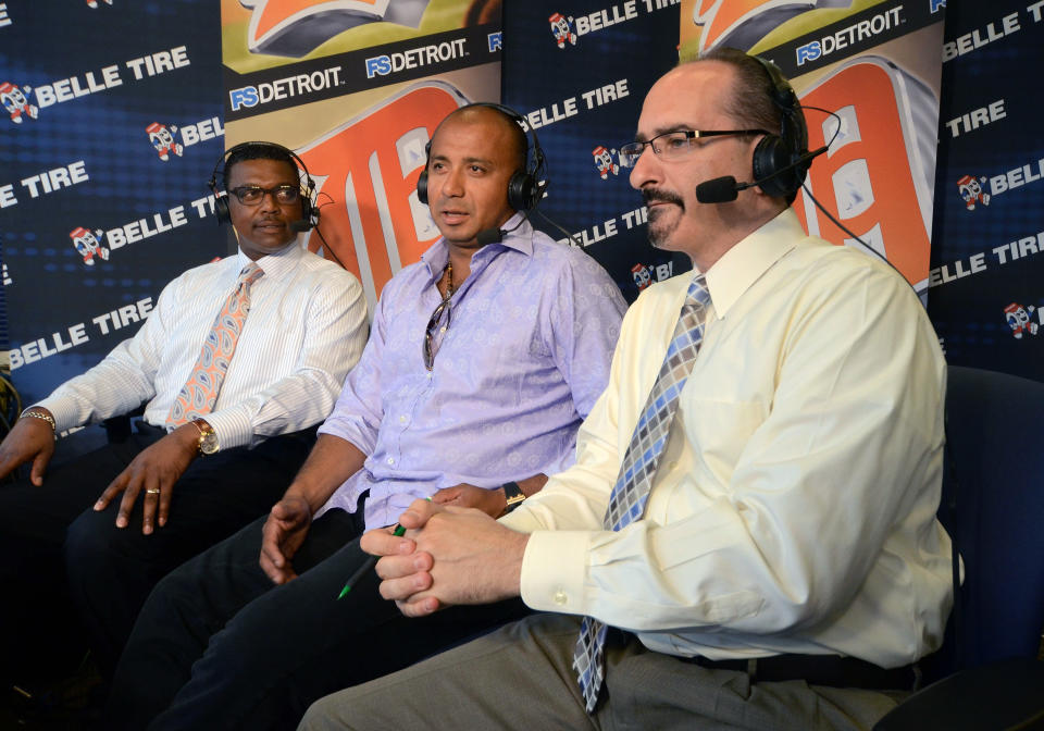 Former Tigers broadcaster Rod Allen (L) discussed his Sept. 4 incident with Mario Impemba (R) that effectively ended their partnership. (Getty Images)