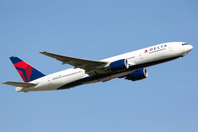 <p>Getty</p> Delta airplane