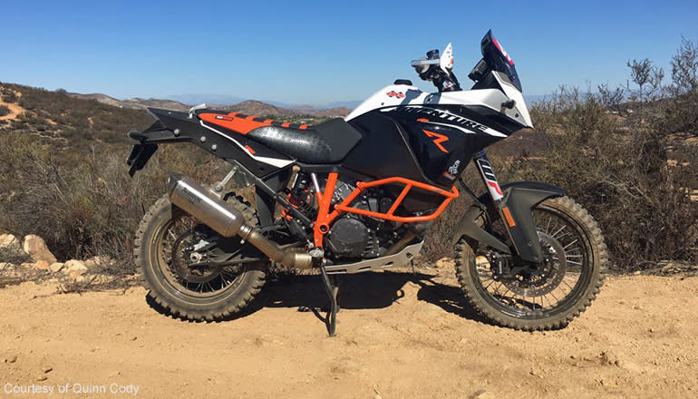 Quinn Cody 1190 KTM