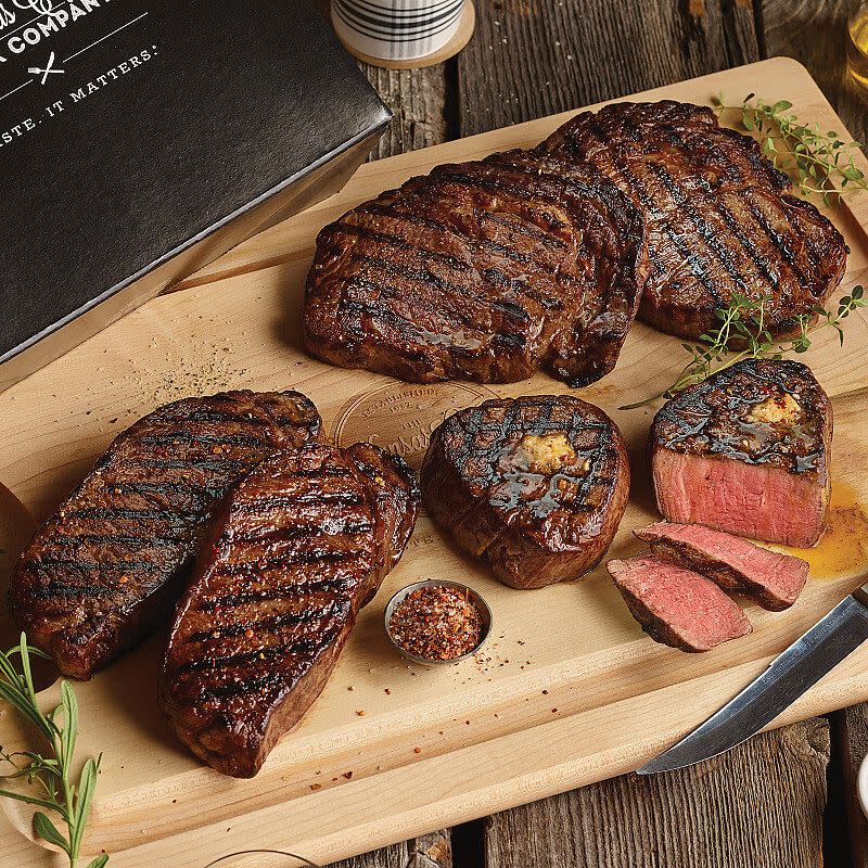 14) Kansas City Steak Company Classic Steak Sampler Gift Box