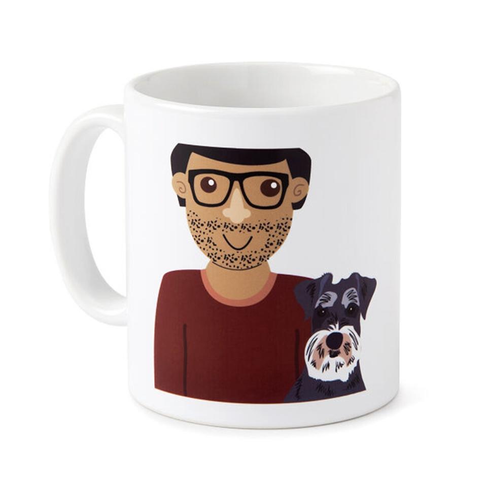 Personalized dog parent mug