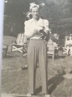 Shirley Moulds, photographed here in the 1930s, was an accomplished all-around athlete who was inducted posthumously into the Ottawa Sports Hall of Fame in 2010.