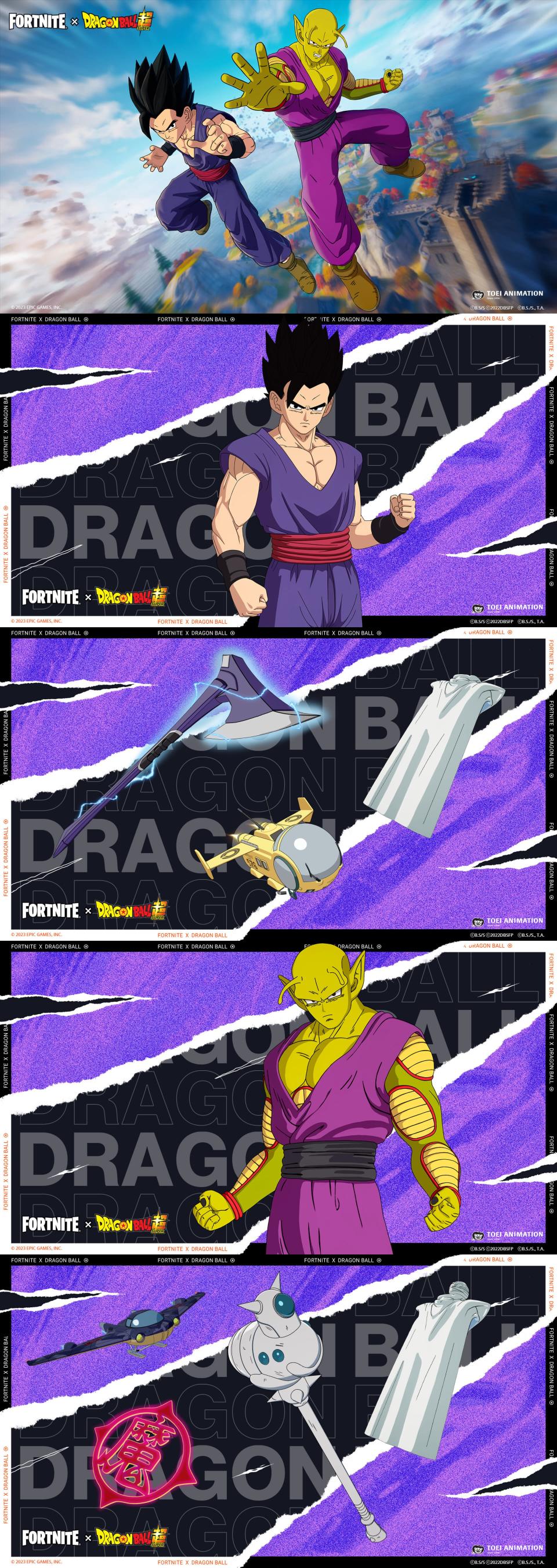 Dragon Ball Super x Fortnite