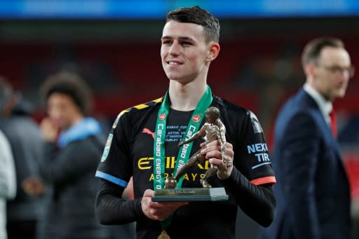 Phil Foden won man-of-the-match in Manchester City's 2-1 League Cup final win over Aston Villa