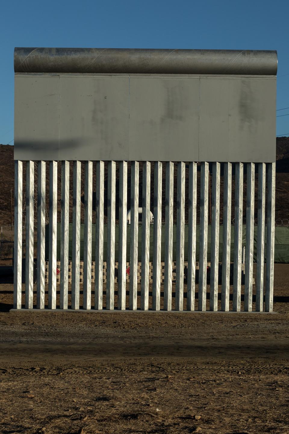 The wall was one of Donald Trump's pre-election promises (Picture: Getty)