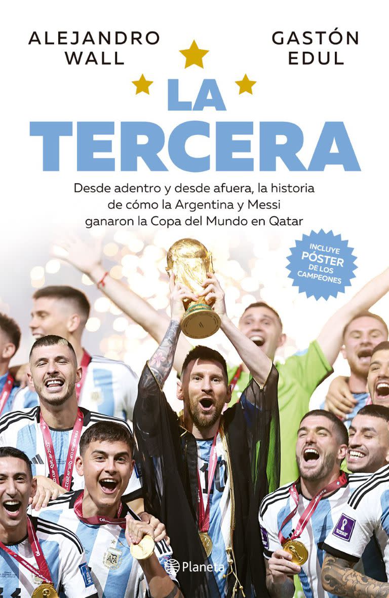 La tapa del libro La tercera que ya está a la venta