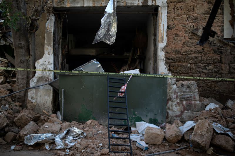 The Wider Image: 'We lost everything:' Grieving Beirut neighbourhood struggles to rebuild