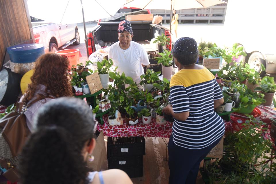 Photos from Shreveport Farmer's Market on Saturday, July, 9, 2022, in downtown Shreveport.