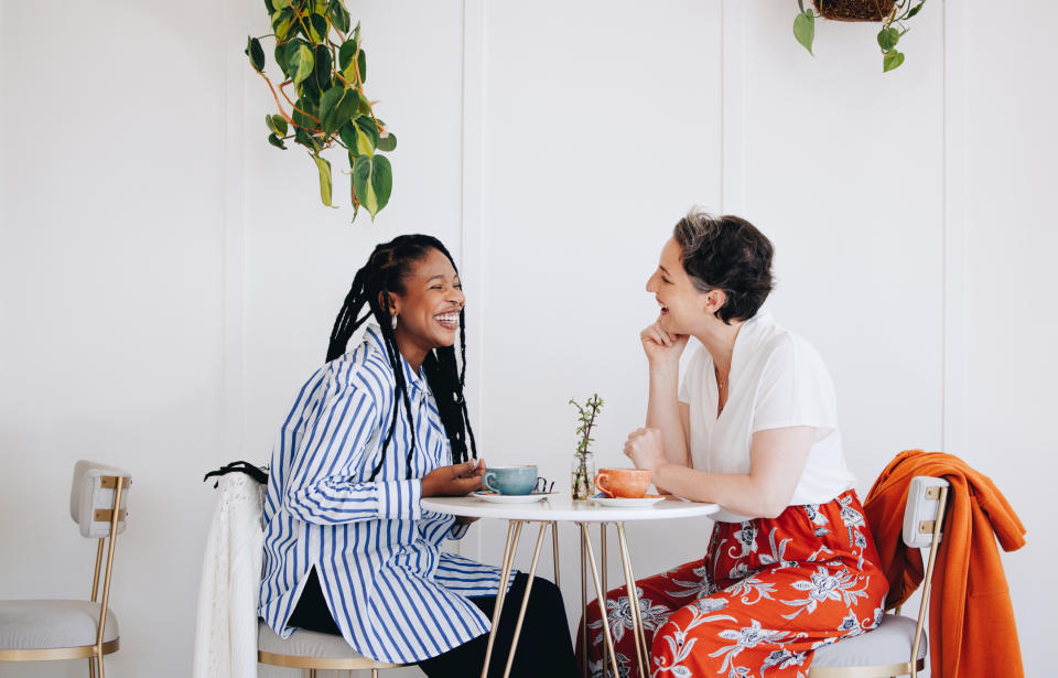 Experts suggest taking time to spend time with friends or your other half. (Getty Images)