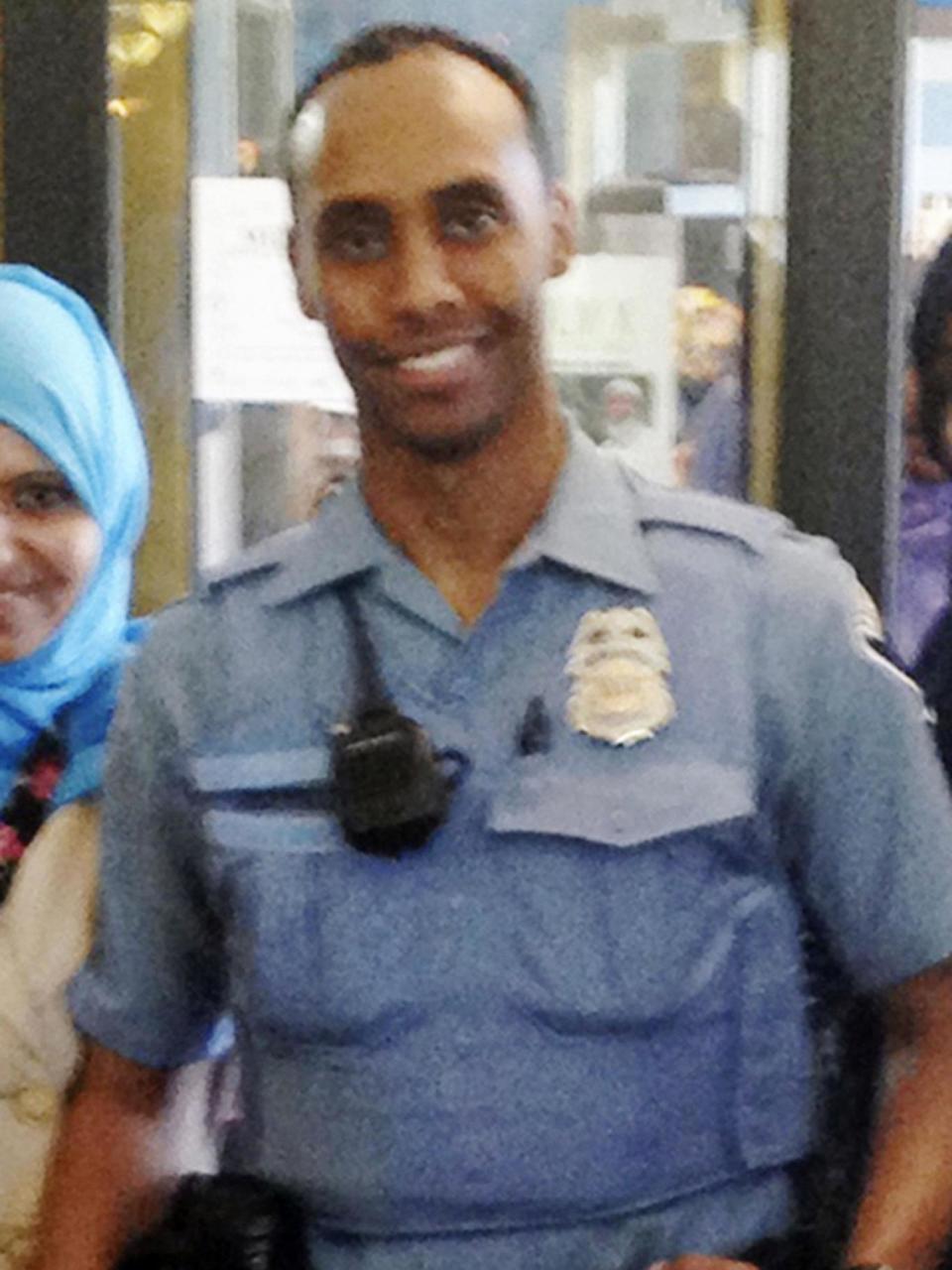 Mohamed Noor, a Somali-American, has been identified by his attorney as the officer who fatally shot Justine Damond (City of Minneapolis via AP) (City of Minneapolis via AP)