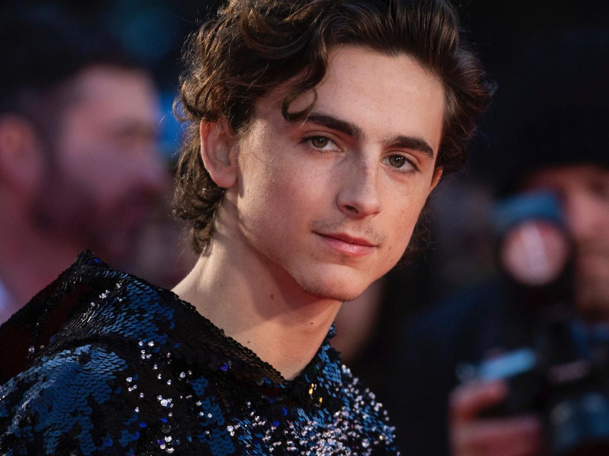 timothee chalamet october 2019