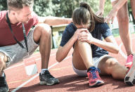 Sport muss nicht gleich Mord sein, wie eine bekannte Redewendung besagt. Gefährlich ist der Beruf von Berufssportlern dennoch. Sie müssen körperlich an ihre Grenzen gehen, um Höchstleistungen zu erzielen. Die Folge können leichtere bis schwere Verletzungen sein. (Bild: Getty Images)