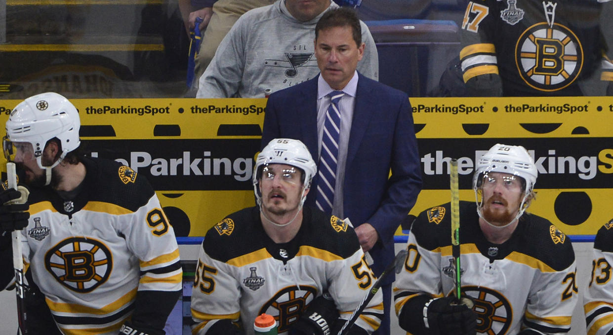 The Boston Bruins have given head coach Bruce Cassidy an extension. (Jeff Curry-USA TODAY Sports)
