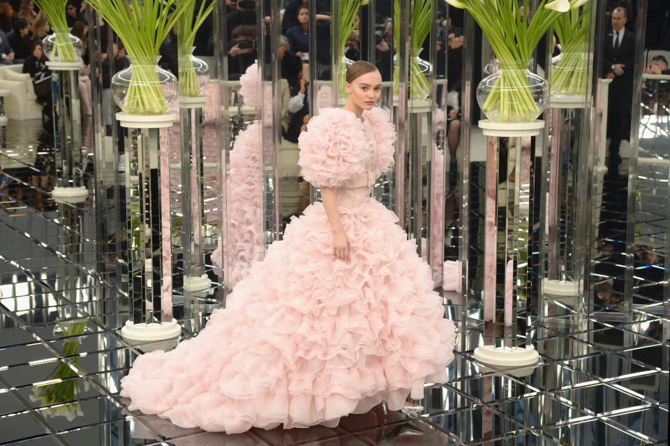 Chanel Lily Rose Pink Dress