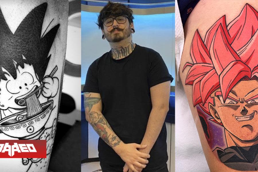 Tatuador chileno recorre el mundo haciendo tatuajes de Dragon Ball "Es un sueño hecho realidad"