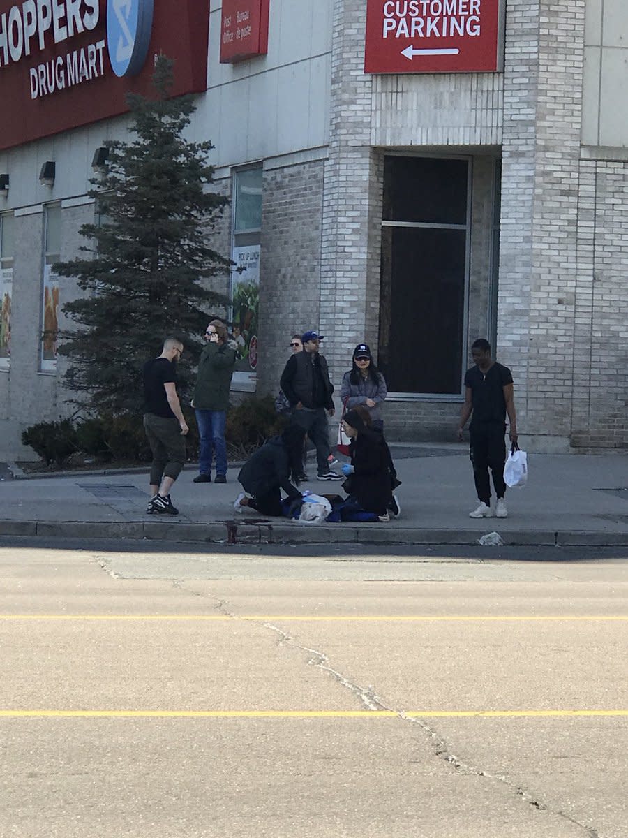 Alleged victim in the Yonge and Finch area