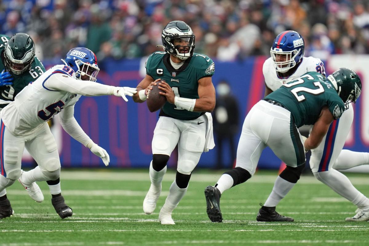 Eagles vs. Giants: Philadelphia to wear all-black uniforms in Week 16