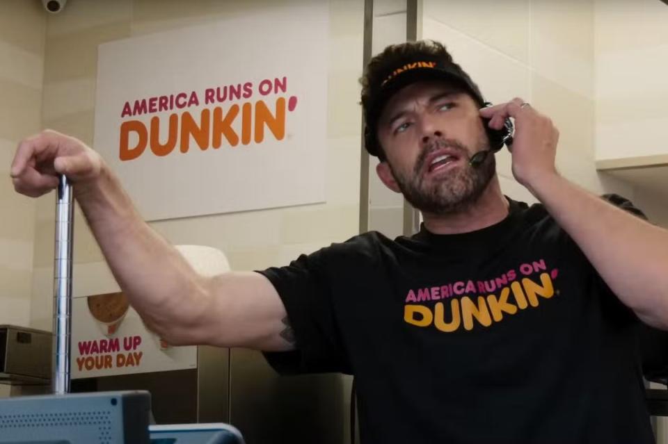 Ben Affleck is renowned for his love of Dunkin (Dunkin’ Donuts)