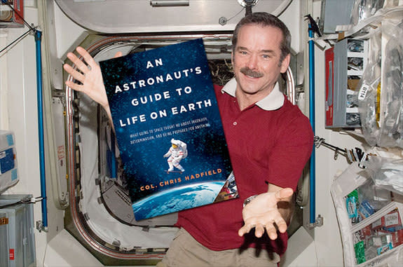 In "An Astronaut's Guide to Life on Earth," Chris Hadfield shares what he learned from flying in space.