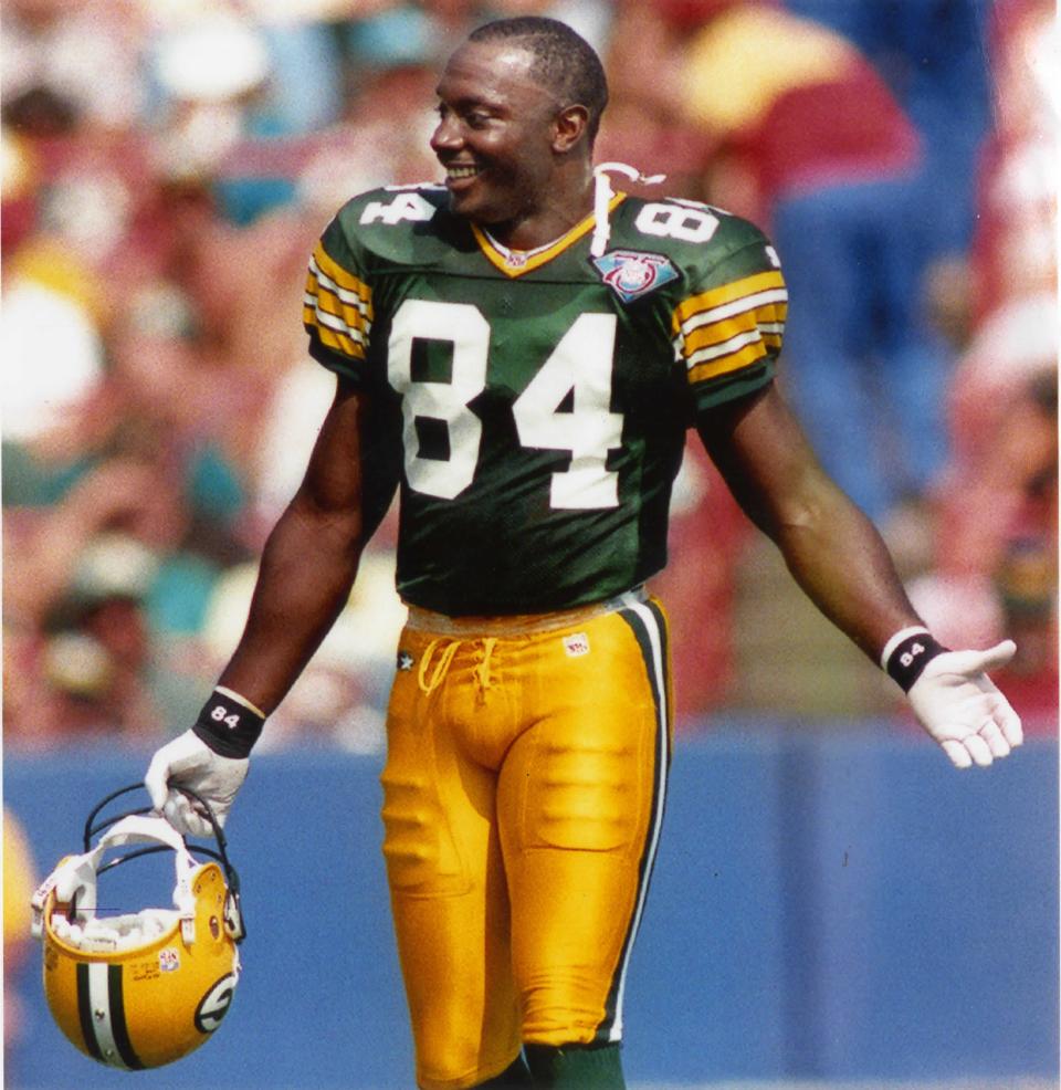 Sterling Sharpe, a wide receiver from South Carolina who was enshrined in the College Football Hall of Fame in 2014, played for the Packers from 1988-1994.