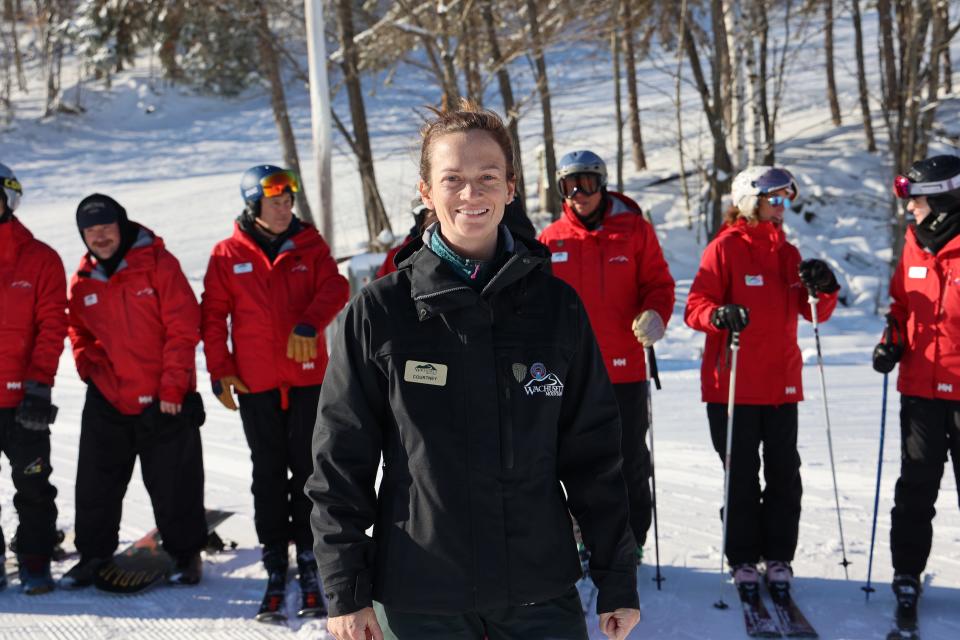 Wachusett Mountain snowsports director Courtney Crowley.