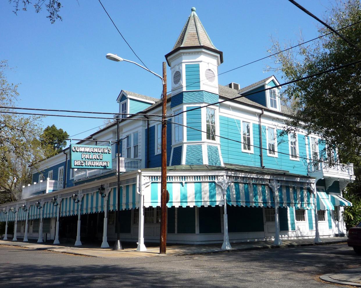 commander's palace in new orleans, louisiana