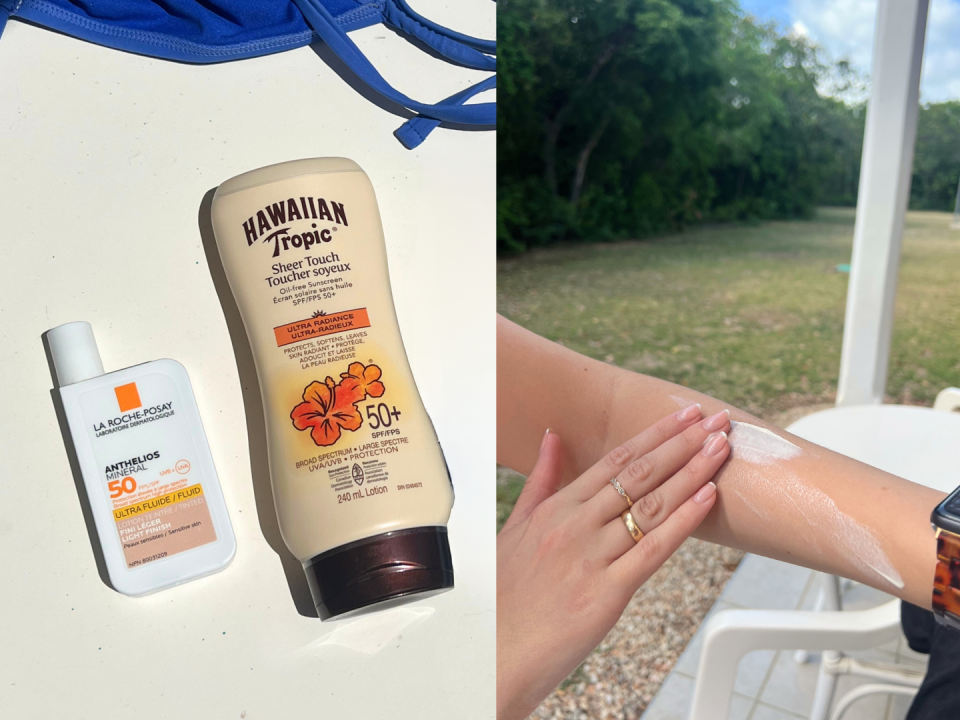 To prevent skin damage, I only use broad spectrum SPF50 or higher. 