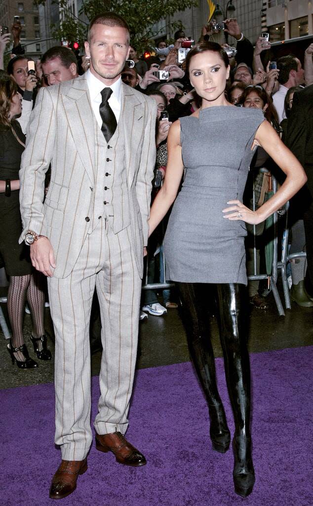 ESC: David Beckham and Victoria Beckham, Style Evolution, 2008