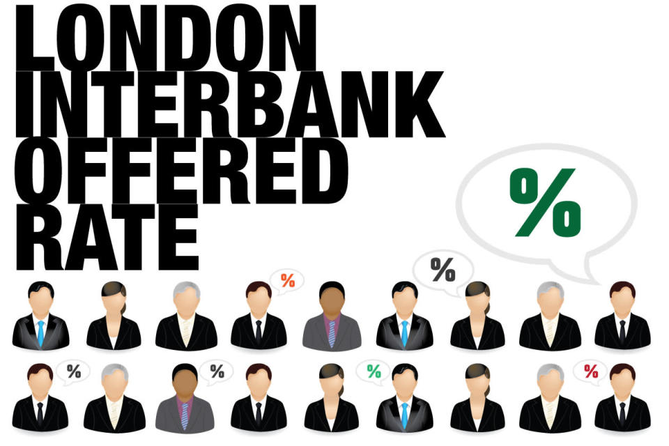 <b>Libor Manipulation</b><br><br>Over the summer, reports emerged that the London Interbank Offered Rate, a key interest rate better known as Libor, was being manipulated by a group of banks. Libor is important because it's the rate at which banks expect to borrow from each other, and in many cases it's used a base rate upon which consumers are able to borrow money -- Libor plus some stated amount is regularly seen.<br><br> Barclays (<a href="http://finance.yahoo.com/q?s=BCS&ql=1" data-ylk="slk:BCS;elm:context_link;itc:0;sec:content-canvas" class="link ">BCS</a>) CEO Bob Diamond and COO Jerry del Missier resigned in the wake of the scandal, and the company ended up paying $450 million to settle a suit with the U.K.'s Financial Services Authority. Numerous other banks subsequently came under scrutiny, including Deutsche Bank (<a href="http://finance.yahoo.com/q?s=DB&ql=1" data-ylk="slk:DB;elm:context_link;itc:0;sec:content-canvas" class="link ">DB</a>), JPMorgan Chase, Citigroup (<a href="http://finance.yahoo.com/q?s=C&ql=1" data-ylk="slk:C;elm:context_link;itc:0;sec:content-canvas" class="link ">C</a>), Royal Bank of Scotland (<a href="http://finance.yahoo.com/q?s=RBS&ql=1" data-ylk="slk:RBS;elm:context_link;itc:0;sec:content-canvas" class="link ">RBS</a>) and Credit Suisse (<a href="http://finance.yahoo.com/q?s=CS&ql=1" data-ylk="slk:CS;elm:context_link;itc:0;sec:content-canvas" class="link ">CS</a>).<br><br> "This dwarfs by orders of magnitude any financial scams in the history of markets," <a href="http://money.cnn.com/2012/07/03/investing/libor-interest-rate-faq/index.htm" rel="nofollow noopener" target="_blank" data-ylk="slk:said Andrew Lo;elm:context_link;itc:0;sec:content-canvas" class="link "> said Andrew Lo</a>, a professor of finance at the Massachusetts Institute of Technology.