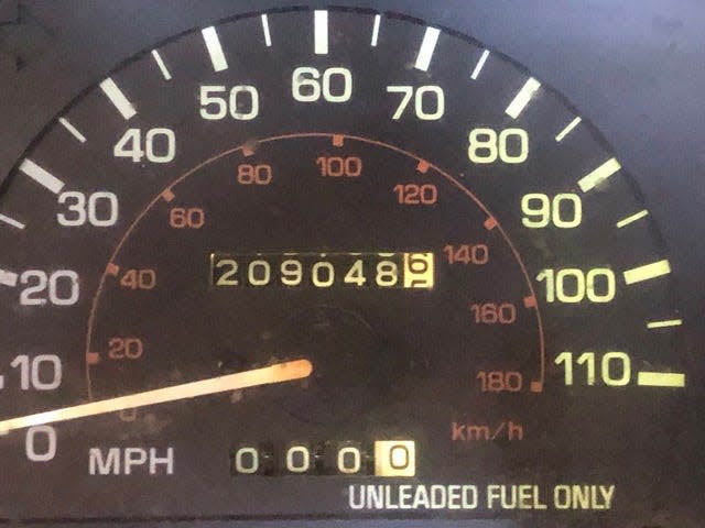 The odometer on Bob Kissell's 1991 pickup stopped working a long time ago.